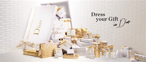 dior gift wrapping service.